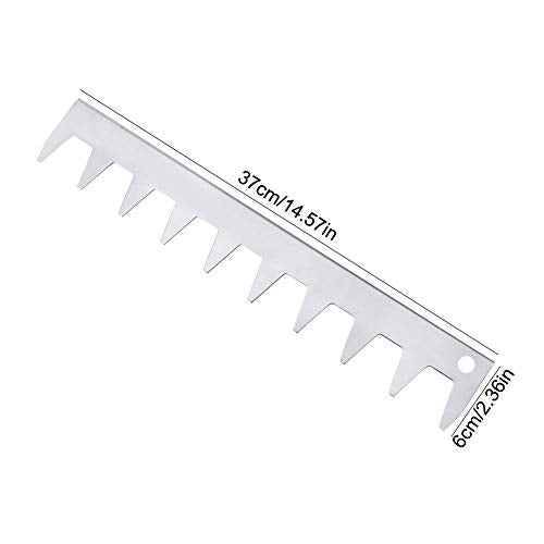 Beehive Strip Spacer, Metal Frame Steel Spacers for Beehive Beehive Frame Strip Bee Frame Spacing Tool for 10 Frame Honey Box
