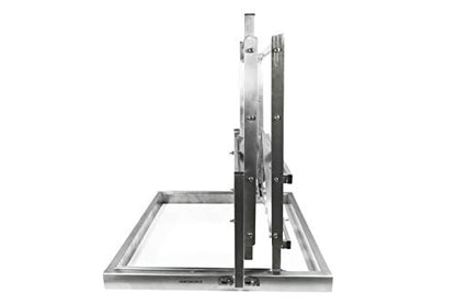 Hive Frames Uncapper with Double 12V Electric Knives Bee Honey Stainless Steel Uncapping Machine