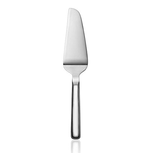 New Star Foodservice Hollow Handle Notched Serving Spoon (Silver, Cake Server (11-Inch)) - size: Cake Server (11-Inch)