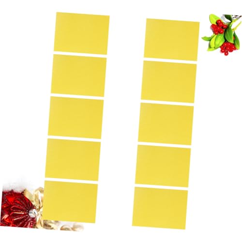 10pcs Nest Beeswax Tablets Beekeeping Nest Box Beehive Foundation Sheets Beehive Tool