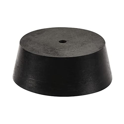MECCANIXITY Rubber Tapered Plug 54mm to 64mm with Hole Test Tubes Bungs Stopper Black for Lab Home - size: 54mm - 64mm