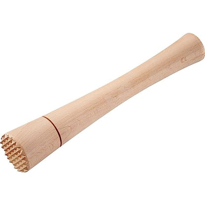 Westmark Fermentation Masher - Heavy Duty Hand Tamper Ideal for Kimchi, Sauerkraut and Fermenting Fermentation Food Effortless Use - Beech Wood - size: Länge: 23,5 cm