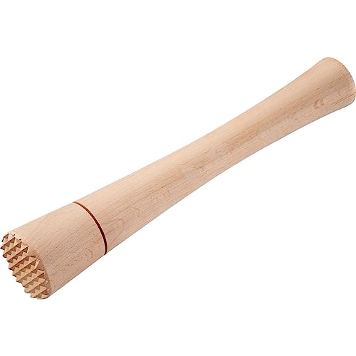 Westmark Fermentation Masher - Heavy Duty Hand Tamper Ideal for Kimchi, Sauerkraut and Fermenting Fermentation Food Effortless Use - Beech Wood - size: Länge: 23,5 cm
