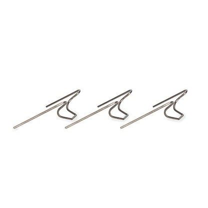 100 PCS Greenhouse Glazing Clips, Stainless Steel W Type Clip, Aluminium Greenhouse Care, W-Wire Green House Fitting - size: 100Pcs