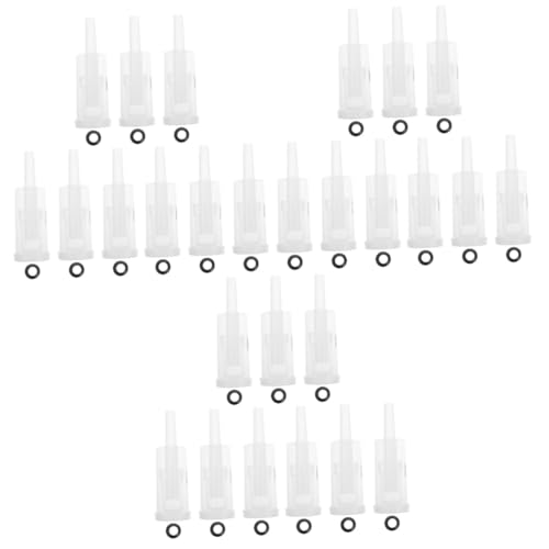 Cabilock 3sets One Way Check Valves Assorted Color Air Locks for Homebrewing Easy to Use Wine Making Supplies Carbon Dioxide Release Oxygen Prevention Lightweight and Practical 6pcs*3