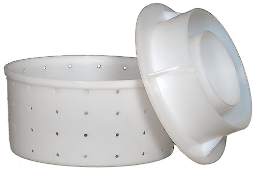 Cheese Mould Large with Lid/Follower