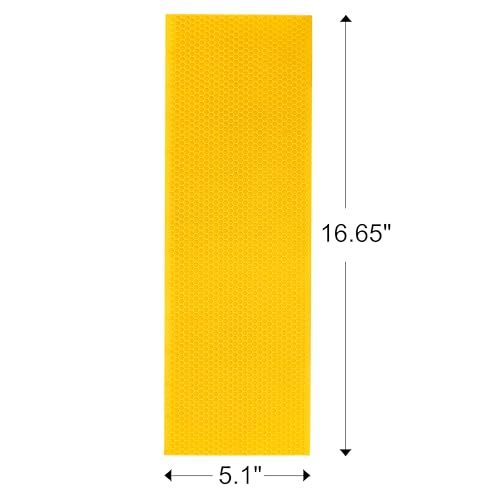 Beehive Wax Coated Foundation Sheet,5-5/8-Inch Medium Beeswax Foundation Sheets,10 Pcs Plastic Bee Hive Foundation Sheet,Beehive Foundation Sheet Fit Medium Frame Beekeeping Supply - color: 10pcs-Super