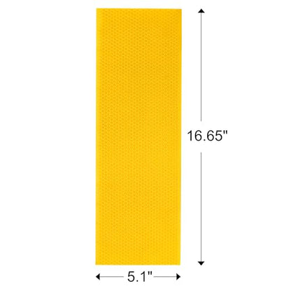 Beehive Wax Coated Foundation Sheet,5-5/8-Inch Medium Beeswax Foundation Sheets,20 Pcs Plastic Bee Hive Foundation Sheet,Beehive Foundation Sheet Fit Medium Frame Beekeeping Supply - color: 20pcs-Super