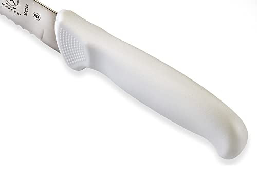 Mercer Culinary Ultimate White 12" Wavy Edge Slicer Knife - style: Wavy Edge Slicer Knife 12 Inch