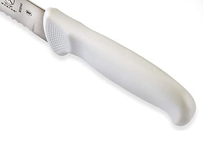 Mercer Culinary Ultimate White 12" Wavy Edge Slicer Knife - style: Wavy Edge Slicer Knife 12 Inch