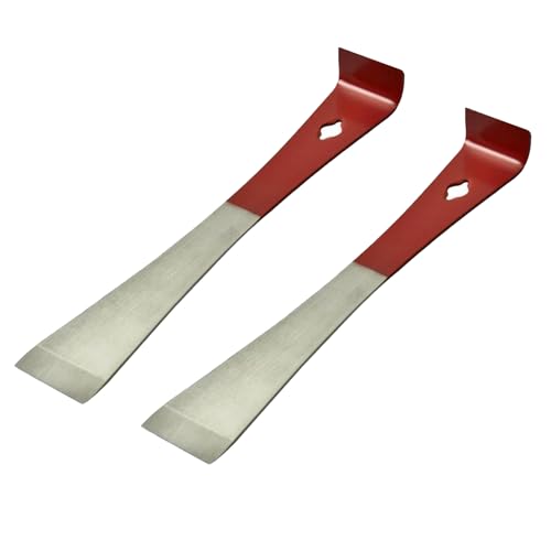 OZBEE 2 Pcs Stainless Steel Hive Scraper Tools | Essential Beekeeping Equipment | Bee Hive Hand Tool | Beekeeper Tool for Efficient Beekeeping & Hive Maintenance