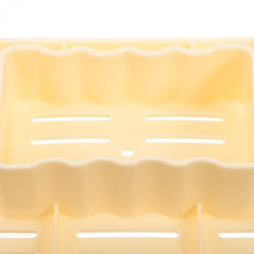 Hemoton Tofu Press Mold with Lid 3-Piece Cheese Pressing Plate Set for Homemade Tofu and Cheese Making 5.5X4.1X3.5 Inches Kitchen Tool