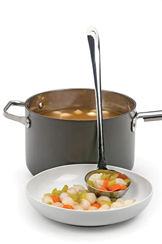 RSVP International Endurance Kitchen Collection Pierced Straining Tools, Ladle, 18/8 Stainless Steel - size: Ladle