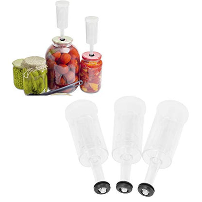3 Piece Homebrew Airlock with Sealing Ring for Beer and Wine Fermentation
