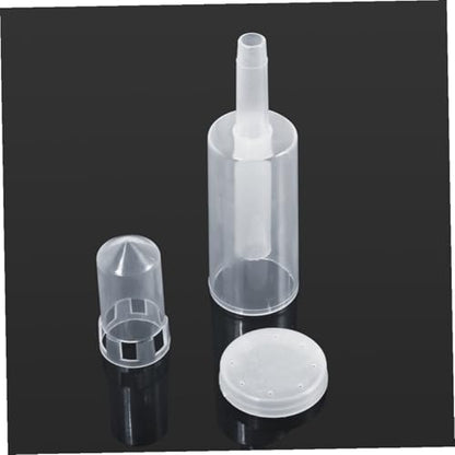 3-Piece Fermentation Set for Home Brewing One-Way Fermentation Valve Suitable for Wine and Beer Making Easy to Use Water Seal - size: 12.00X3.80X3.80CM