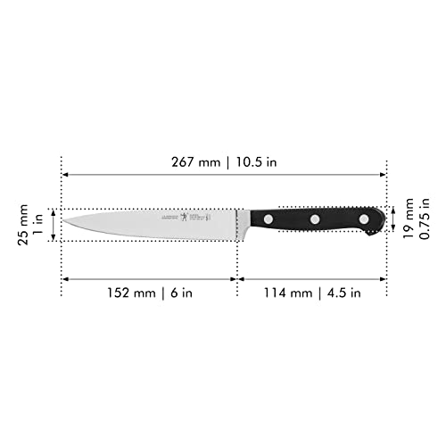HENCKELS Statement Razor-Sharp Compact Chef Knife, German Engineered Informed by 100+ Years of Mastery, 6-inch - style: 6-inch Chef's Knife