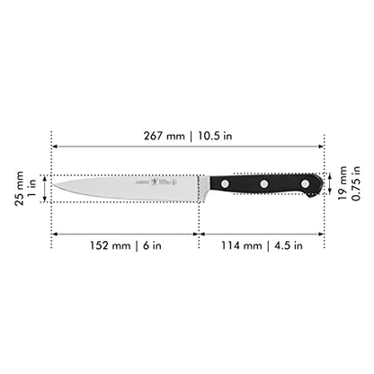 HENCKELS Statement Razor-Sharp Compact Chef Knife, German Engineered Informed by 100+ Years of Mastery, 6-inch - style: 6-inch Chef's Knife