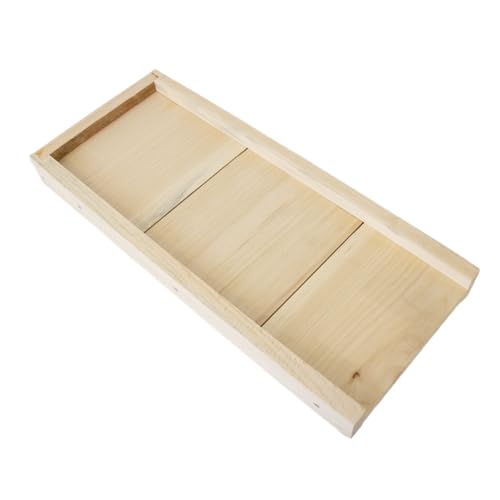Lehman's Stoney Acres Solid Bottom Board for 5-Frame Nuc and Langstroth Hive, Durable, Stable Foundation Beehive Base, Essential Hive Management Tool, Easy-to-Use Design