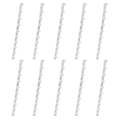 Gatuida 10pcs Plastic Beehive Frame Ends Spacers Bee Raising Tools Beekeeping Equipment Hive Management Accessories for Beehive Spacing and Protection
