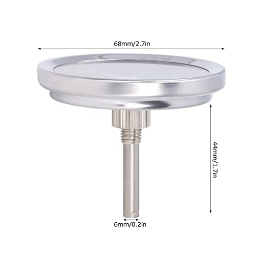 Dial Thermometer, 100‑800℉ Stainless Steel Barbecue Oven Thermometer, High Temperature Resistant, Quickly Response Pointer Type Thermometer