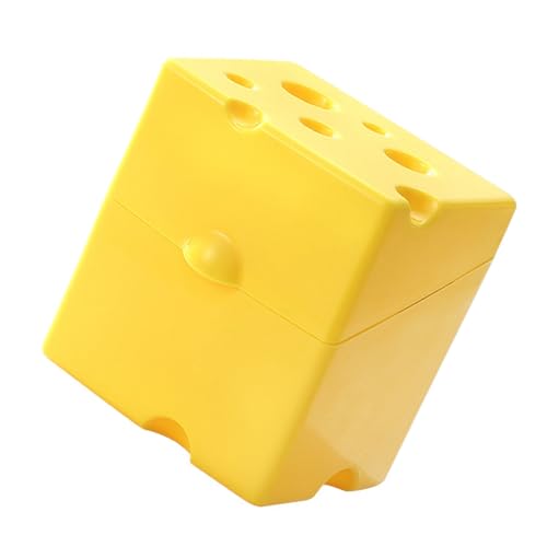 Cheese Block Storage Box with Lid Food Preservation Case Crisper Container for Picnics and Gatherings