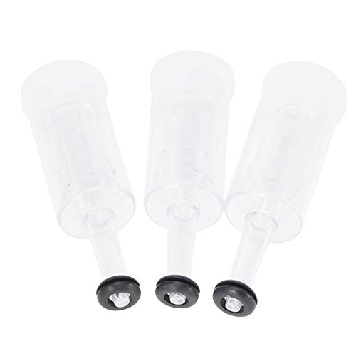 3 Piece Homebrew Airlock with Sealing Ring for Beer and Wine Fermentation