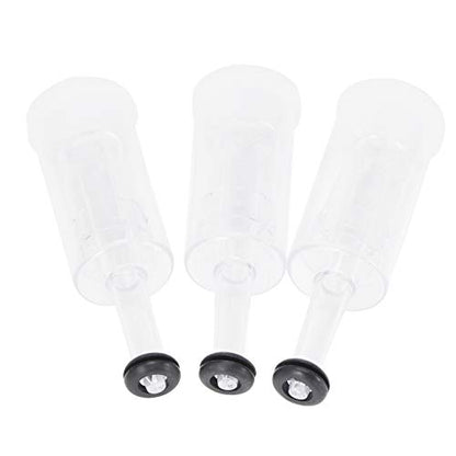 3 Piece Homebrew Airlock with Sealing Ring for Beer and Wine Fermentation