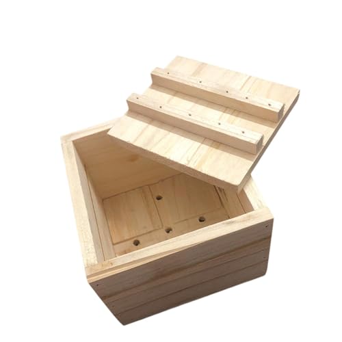 Wooden Tofu Press Maker Soybean Curd Maker Kitchen Gadget, DIY Homemade Kitchen Cheese Maker for Home Living Room Cheese Tofu, 11.5cmx10.5cmx8.8cm