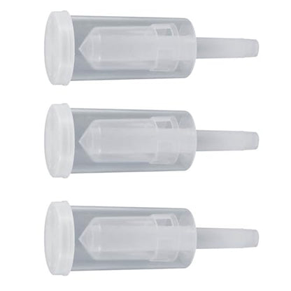 ABOOFAN 6 Pcs Three-Piece Fermentation Lock Kit for Homebrewing Waterproof Sturdy Design for Wine Beer Mead and Kefir Fermentation