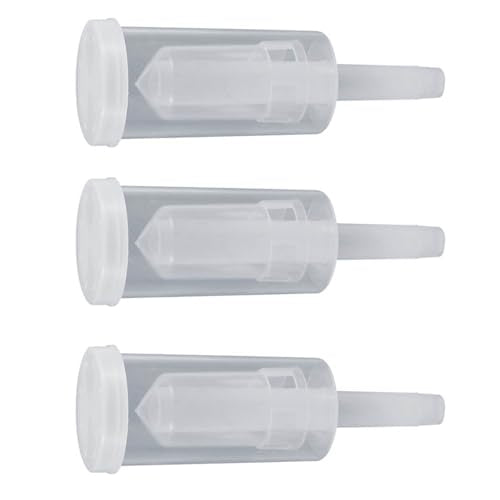 ABOOFAN 6 Pcs Three-Piece Fermentation Lock Kit for Homebrewing Waterproof Sturdy Design for Wine Beer Mead and Kefir Fermentation