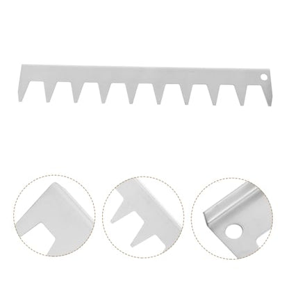 MERRYHAPY Stainless Steel Beehive Frame Spacer Tool Essential Beekeeping Equipment for Optimal Frame Spacing Smooth Hive Inspections and Convenient Tool Management