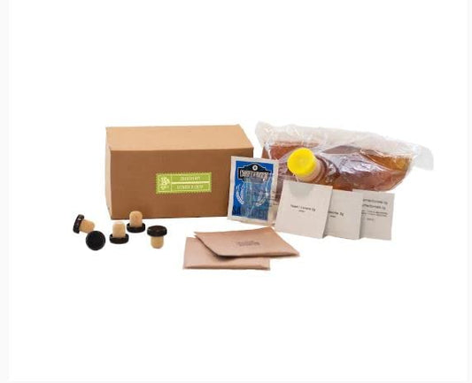 Craft A Brew - Chardonnay Wine Recipe Kit - 1 Gallon - Ingredients for Home Brewing Wine - Wine Making Ingredients and Supplies - style: Chardonnay