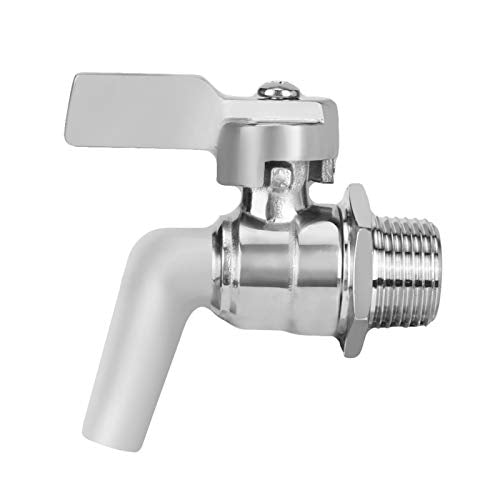 Beer Faucet Tap, Stainless Steel Adjustable Beer Faucet Rate Regulator Kit, Faucet Tap Spigot Replacement for Homebrew Wine Beverage Dispenser