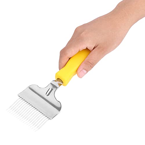 Bee Keeping Stainless Steel, Steel Beekeeping Tools Honey Fork Uncapping Fork Beekeeping Agricultural Equipment Supplies Knife Comb Scraper Bee Tine