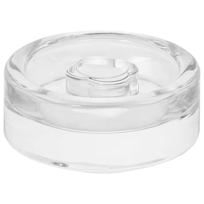balacoo Glass Fermenting Weights for Wide Mouth Mason Jars 2.75 Inch Transparent Pickling Jar Lids for Sauerkraut Kimchi Fermentation Accessories
