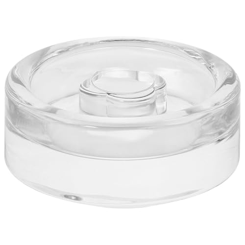 balacoo Glass Fermenting Weights for Wide Mouth Mason Jars 2.75 Inch Transparent Pickling Jar Lids for Sauerkraut Kimchi Fermentation Accessories