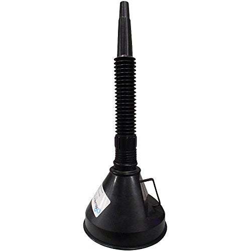 One (1) 6" Diameter Funnel with Inside Screen and Bendable & Detachable Hose