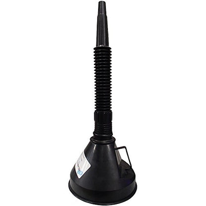 One (1) 6" Diameter Funnel with Inside Screen and Bendable & Detachable Hose