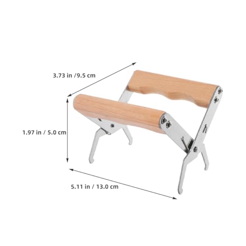 Beehive Frame Grip Holder and Steel Beekeeping Frame Lifter Tool, 2pcs Beekeeping Equipment for Hive Inspection and Honey Harvesting