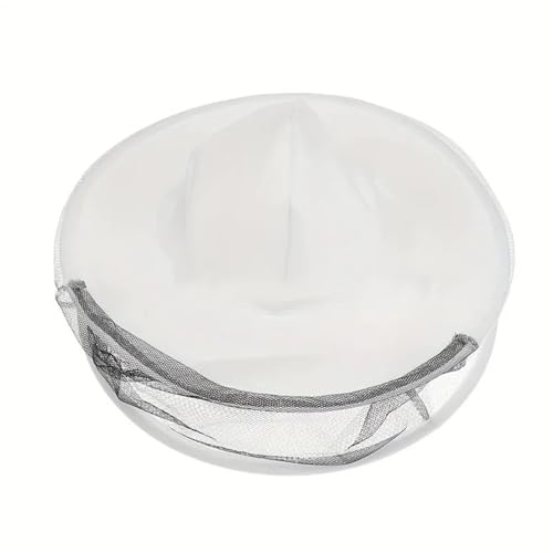 Mosquito Suits For Adult 2Pcs Breathable & Durable Men's Beekeeper Suit - Professional Transparent Protective Jacket with Hooded Veil for Safe Beekeeping