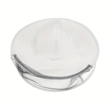 Mosquito Suits For Adult 2Pcs Breathable & Durable Men's Beekeeper Suit - Professional Transparent Protective Jacket with Hooded Veil for Safe Beekeeping