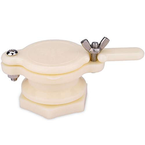 Nylon Honey Beekeeping Bottling Gate Valve, Honey Extractor Tap, Food Grade Plastic, Stainless Steel Screws, for Bucket Fitting