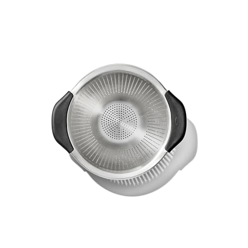 OXO Good Grips Stainless Steel 3 qt./ 2.8L Colander - size: 3 Qt