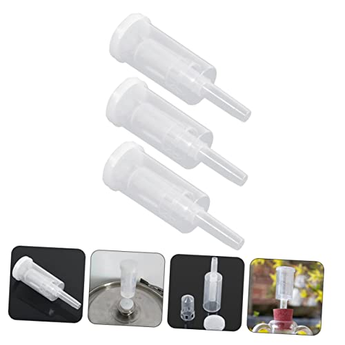 ABOOFAN 3sets Wine Fermenting Air Lock Non-Return Valve for Home Brewing Airlock for Fermenter