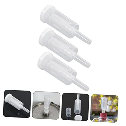 ABOOFAN 3sets Wine Fermenting Air Lock Non-Return Valve for Home Brewing Airlock for Fermenter