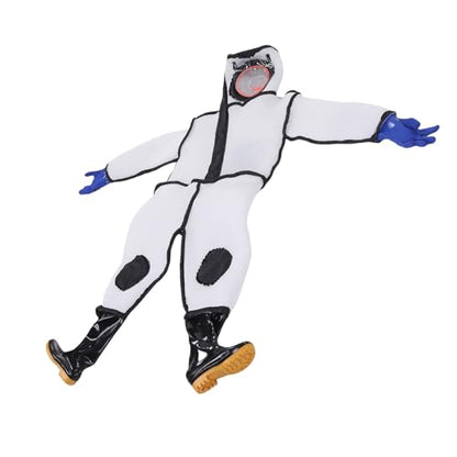 Bee Suit, 3D Ventilated Full Body Beekeeping Suit with Gloves & Shoes, Thickened Outfit for Beekeepers(XXL)