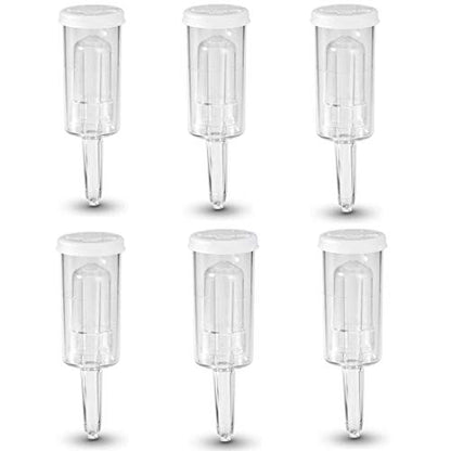 6 Pack Airlocks BPA-Free Hydrolocks for Fermenting, Brewing, Beer, Wine, Sauerkraut, Kimchi and Other Fermentation Projects