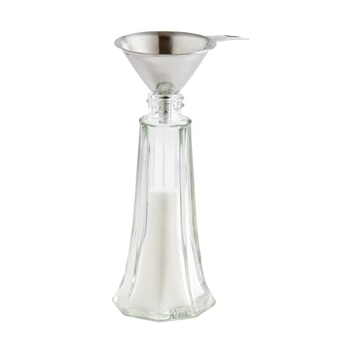 HIC Kitchen Condiment Funnels, Set of 3, 0.5-Ounces, 0.75-Ounces, and 2-Ounce Capacities - style: Set of 3, Condiment Funnels