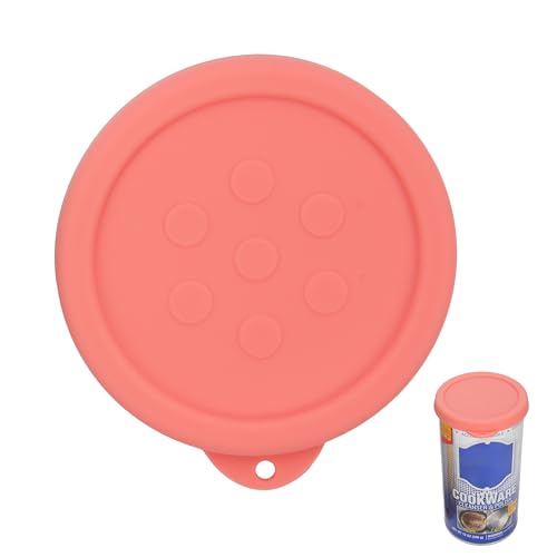 Silicone Powder Cleanser Lids Compatible with Bar Keepers Friend 12 oz & 21 oz Silicone Cover fit for Comet, Ajax Powder Cleanser to Keep Dry, 1 Packs, Red - color: Red