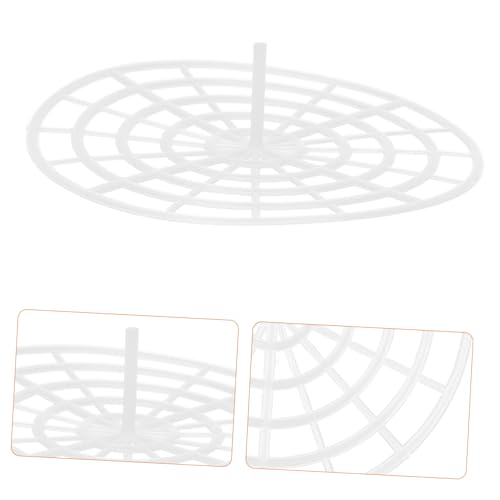 Garneck 5pcs Round Mesh Vegetable Fermentation Press Rack Pickle Keeper with Strainer Efficient Fermenting Weights for Jars Crocks Home Canning and Pickling